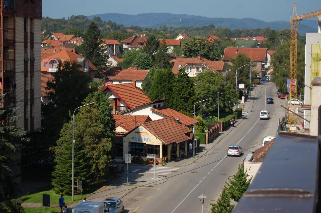 Vila Zora Apartman Banja Koviljača Buitenkant foto